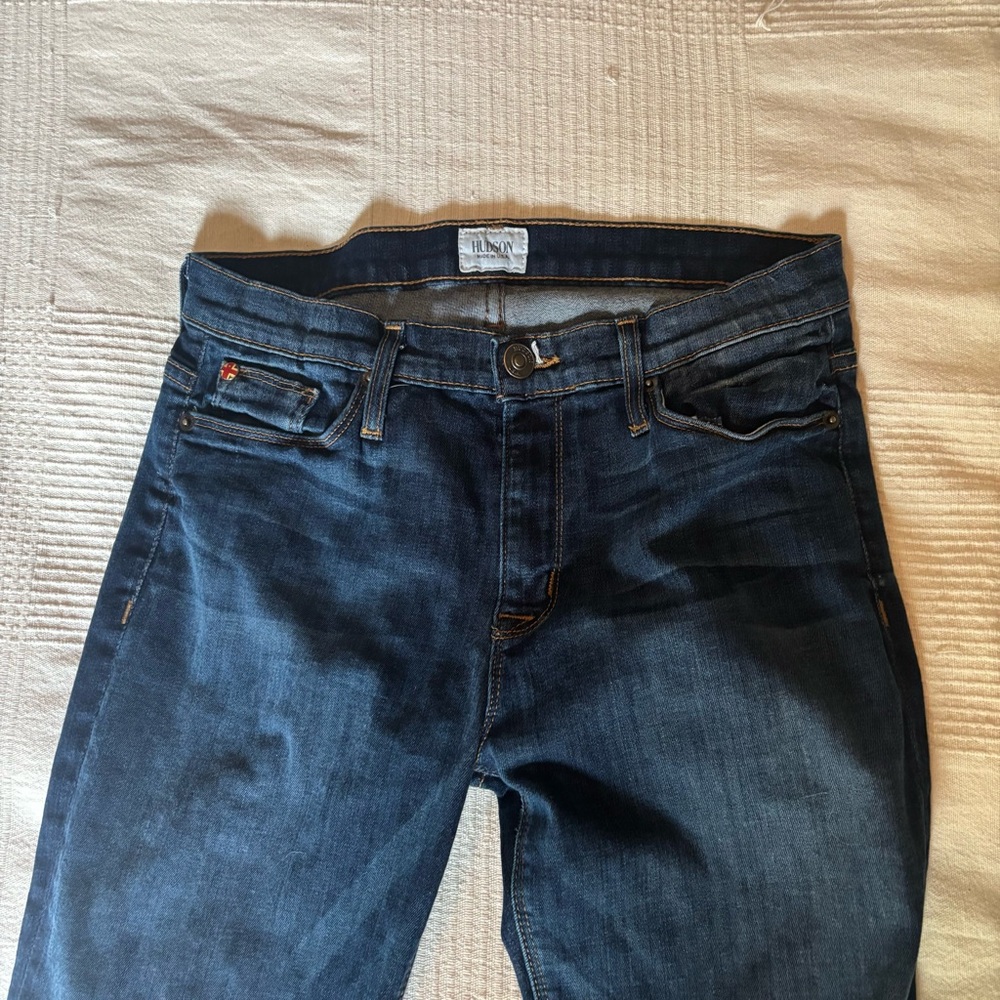 Hudson Dark Blue Denim Jeans
